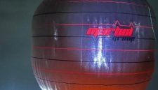 Balon udara bertuliskan 'Marbol Group' diduga diterbangkan tanpa sepengetahuan aparat