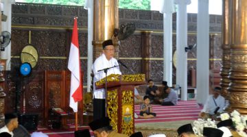 Wagub Sani Ajak Perkuat Ukhuwah dan Sinergi Umat dalam Tabligh Akbar Pemprov bersama BKMT Provinsi Jambi