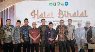 Pererat silaturahmi, Bupati M Syukur Hadiri Halal Bihalal Sumbagsel