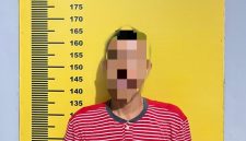 Tersangka diamankan polisi