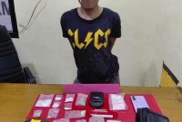 Polisi amankan tersangka sabu 
