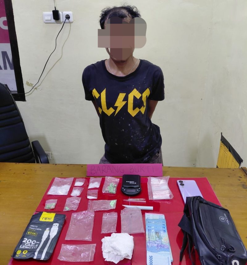 Polisi amankan tersangka sabu 