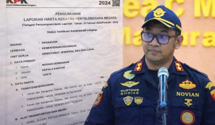 LHKPN Terakhir Kepala Kantor Bea Cukai Madura