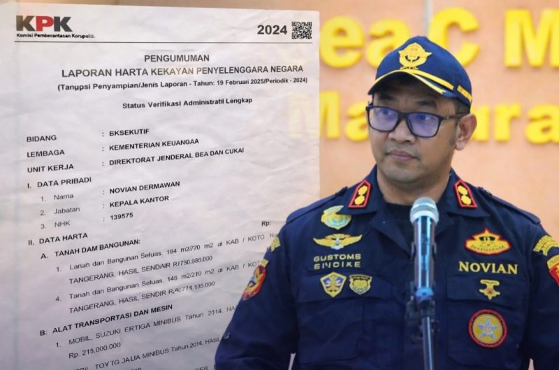 LHKPN Terakhir Kepala Kantor Bea Cukai Madura