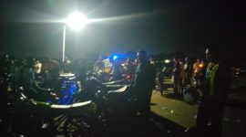 Polres Sumenep amankan puluhan motor yang hendak melakukan balap liar.