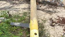 Benda misterius ditemukan di perairan Sumenep, tepatnya Dusun Aenglombi Desa Torjek Kec. Kangayan Pulau Kangean Sumenep