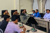 KNPI Pamekasan menggelar audiensi di Ruang Wahana Wicaksana Praja, Selasa (27/4/2026).